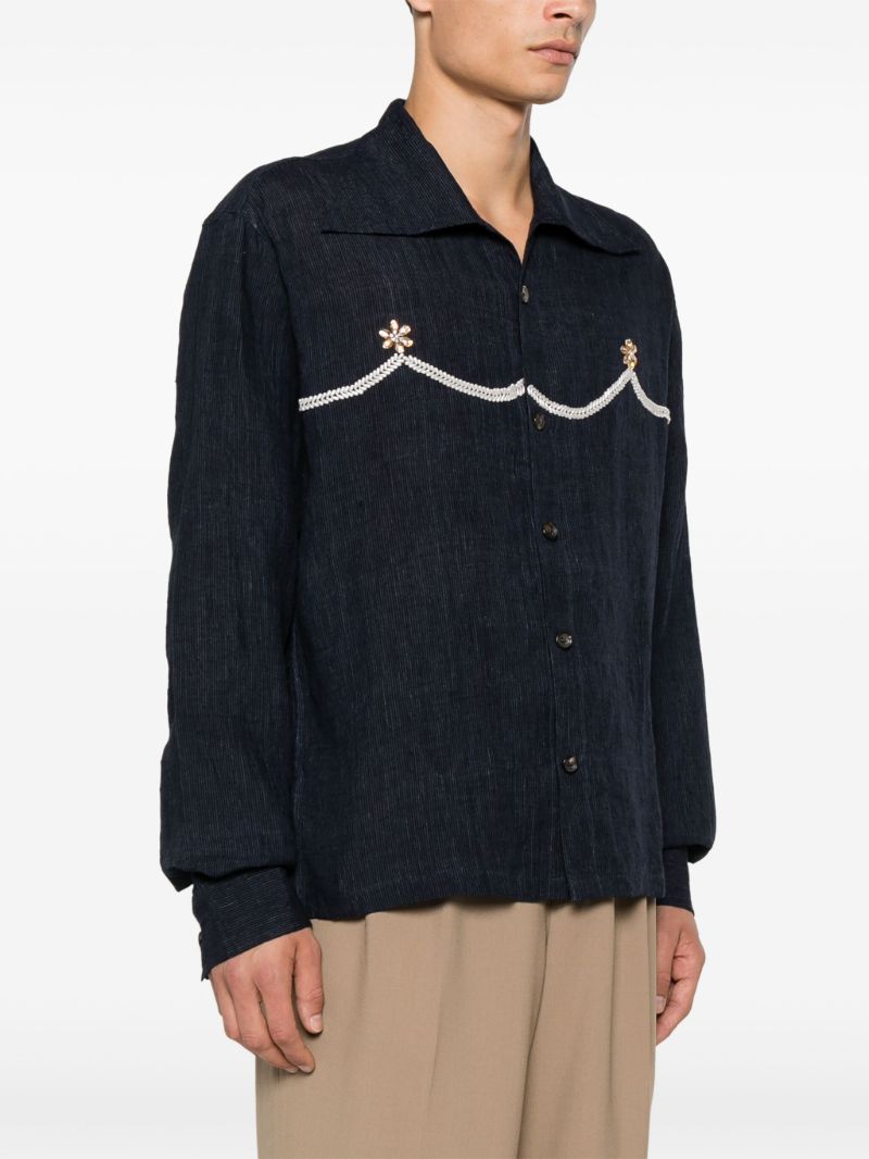Bead-embellished Shirt