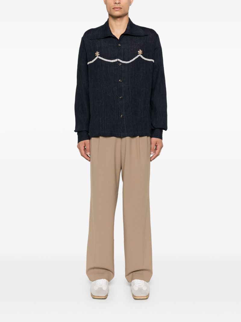 Bead-embellished Shirt