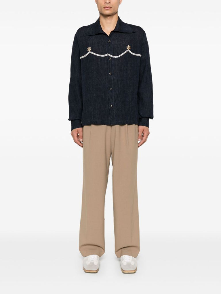 Bead-embellished Shirt