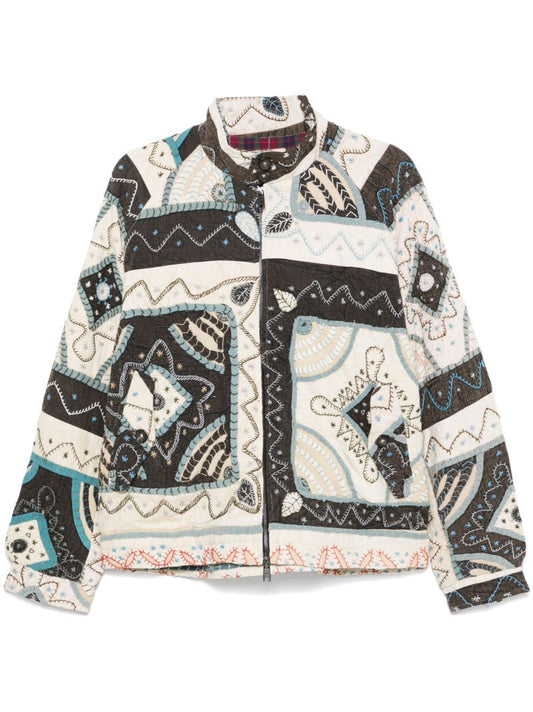 Patchwork Padded Jacket