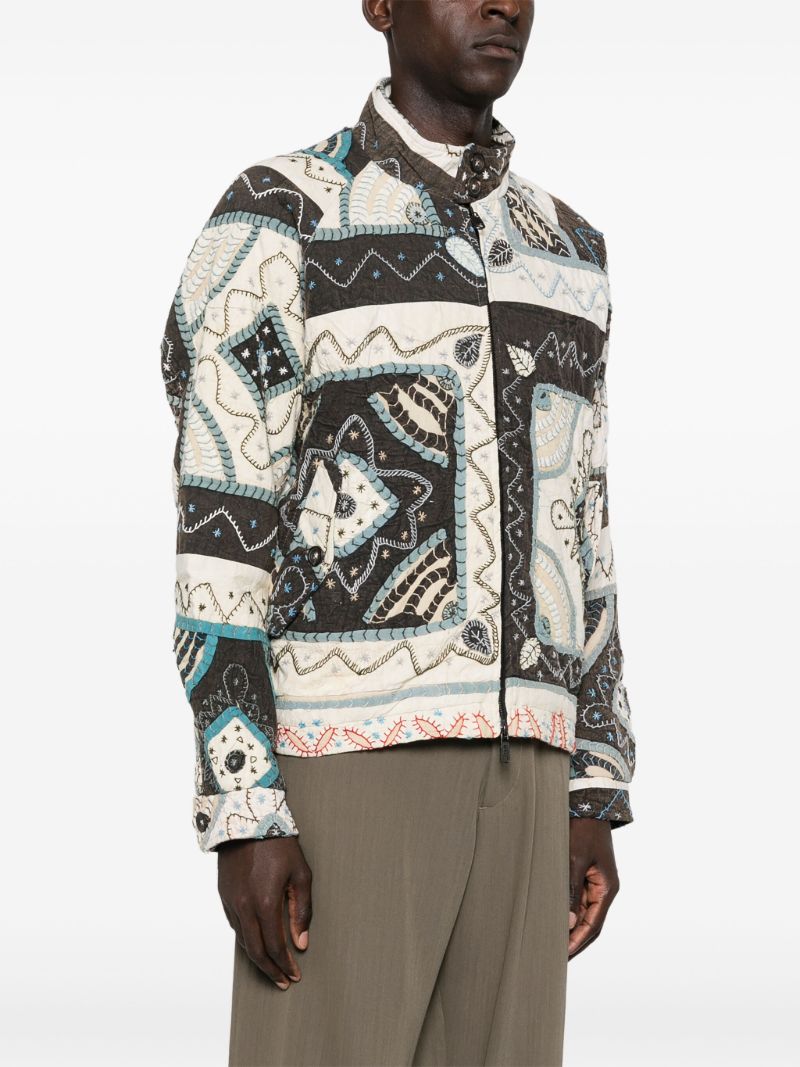 Patchwork Padded Jacket