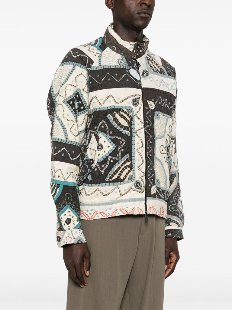 Patchwork Padded Jacket