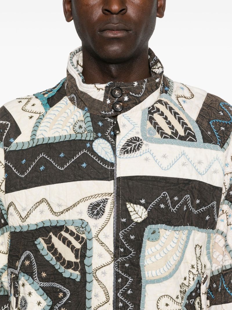 Patchwork Padded Jacket