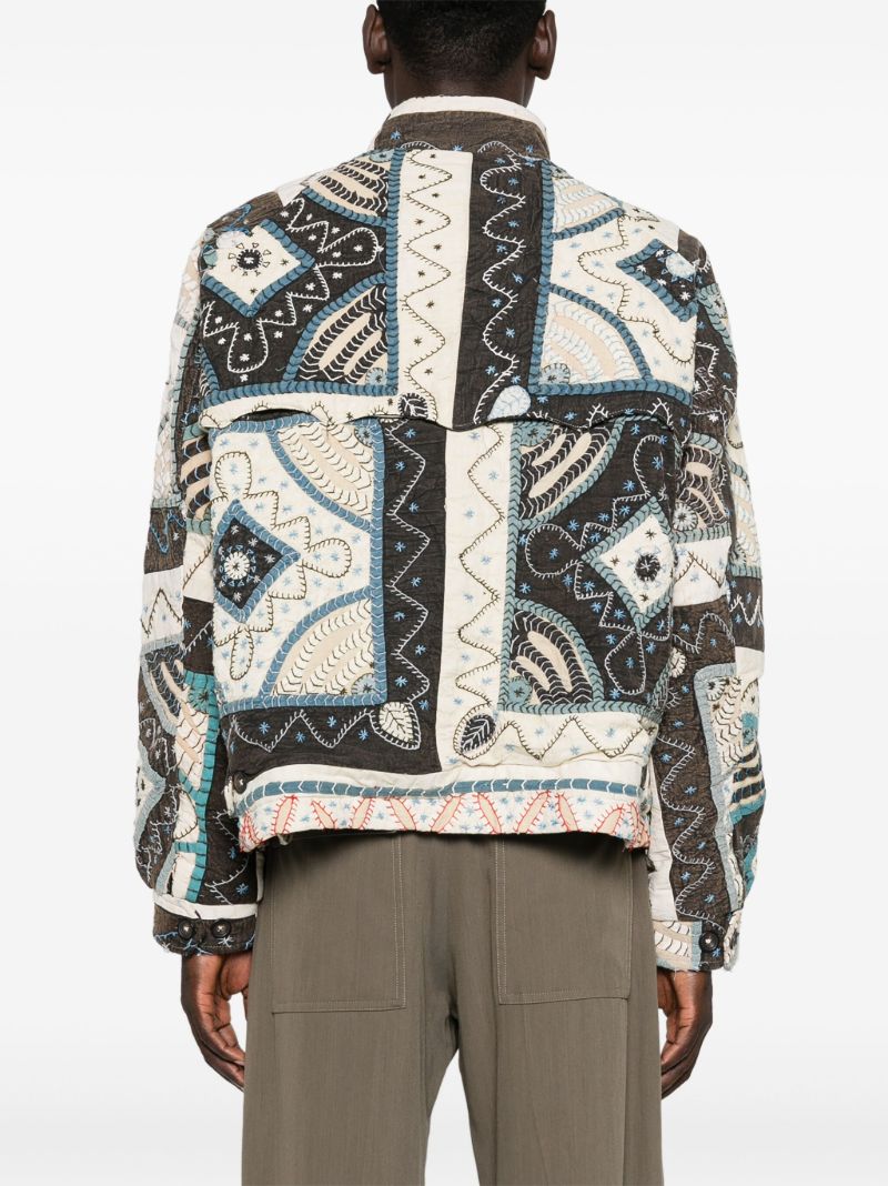 Patchwork Padded Jacket