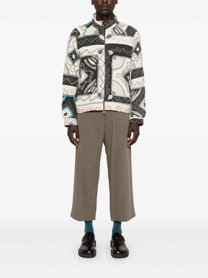 Patchwork Padded Jacket