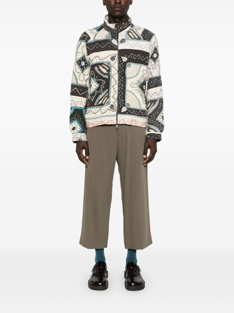 Patchwork Padded Jacket