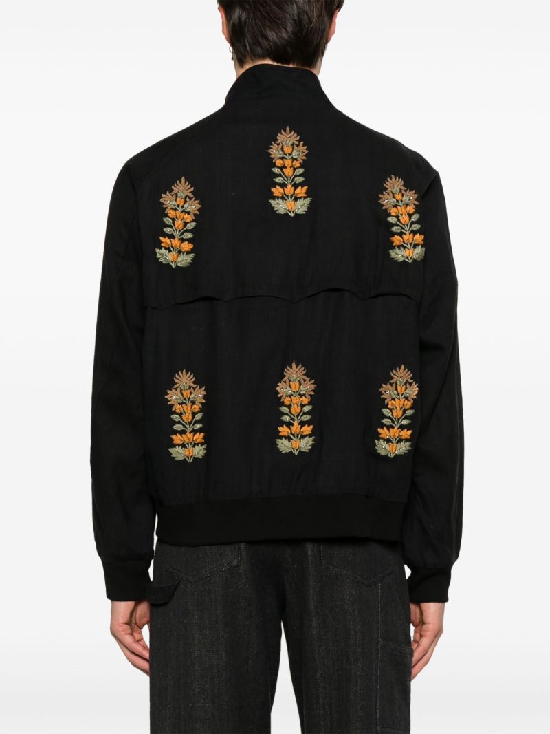 Embroidered Bomber Jacket