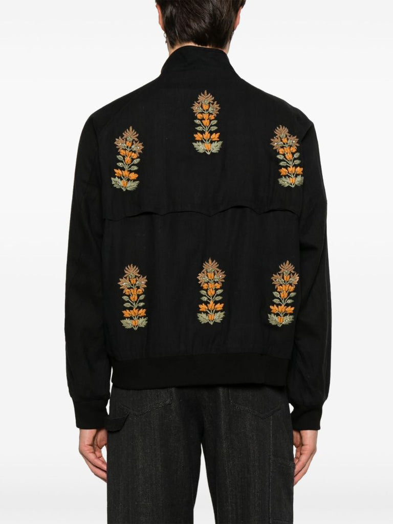 Embroidered Bomber Jacket