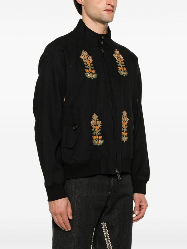 Embroidered Bomber Jacket