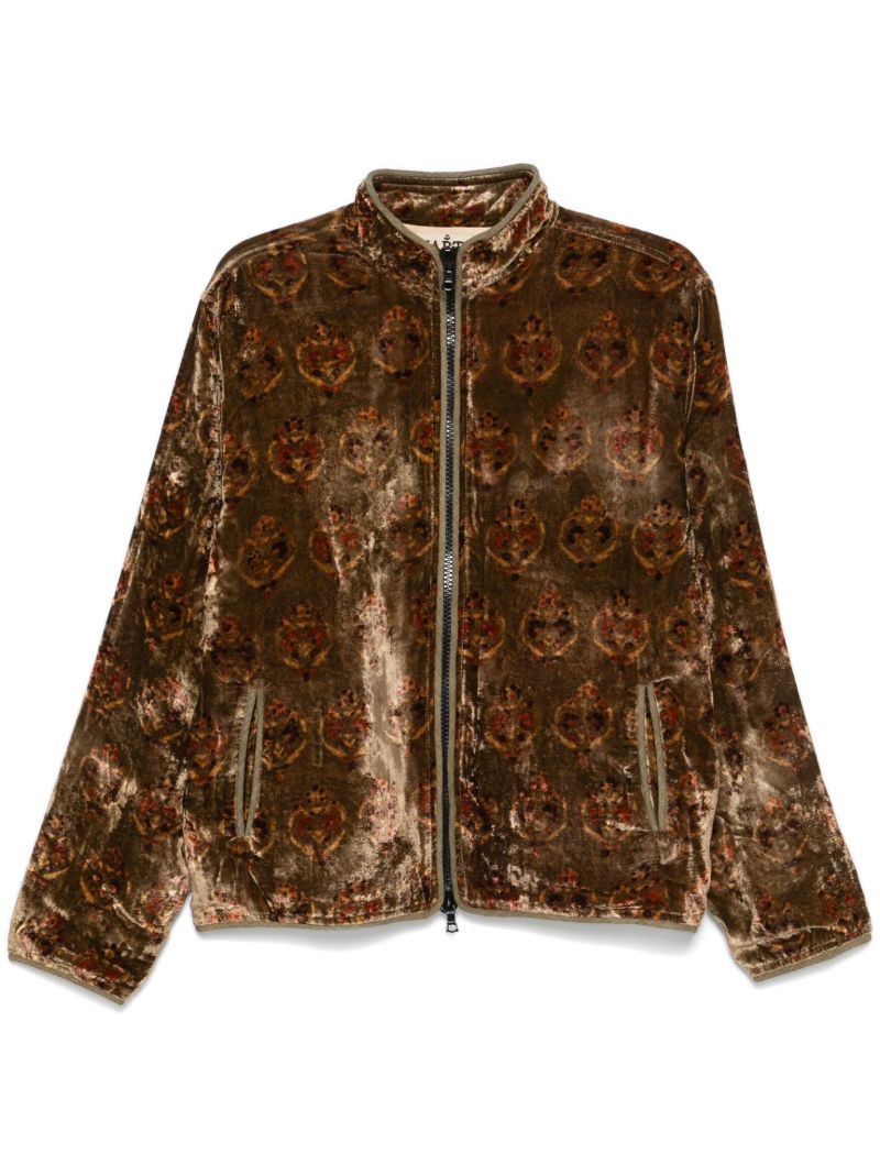 Velvet Bomber Jacket