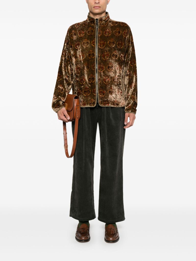 Velvet Bomber Jacket