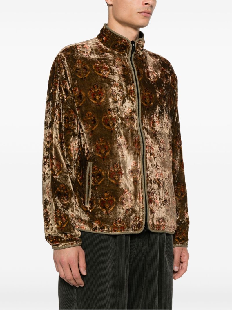 Velvet Bomber Jacket