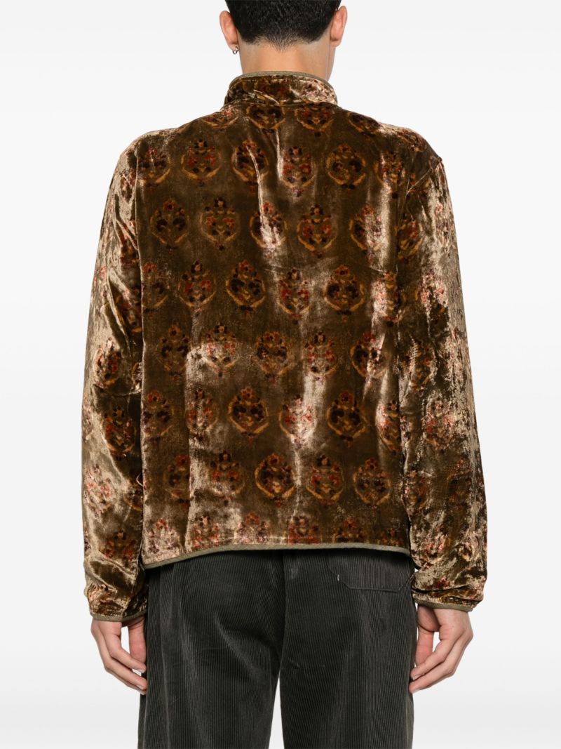 Velvet Bomber Jacket
