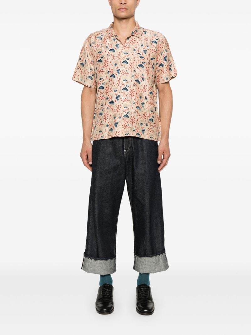 Floral-print Shirt