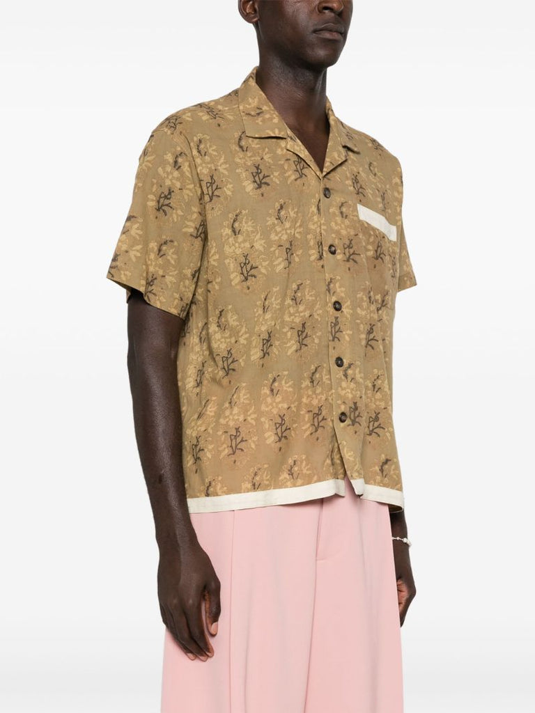 Floral-print Shirt