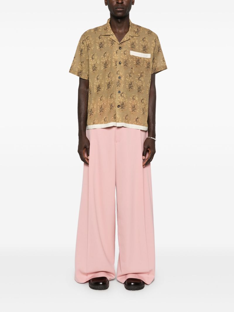 Floral-print Shirt