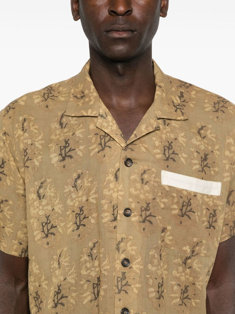 Floral-print Shirt