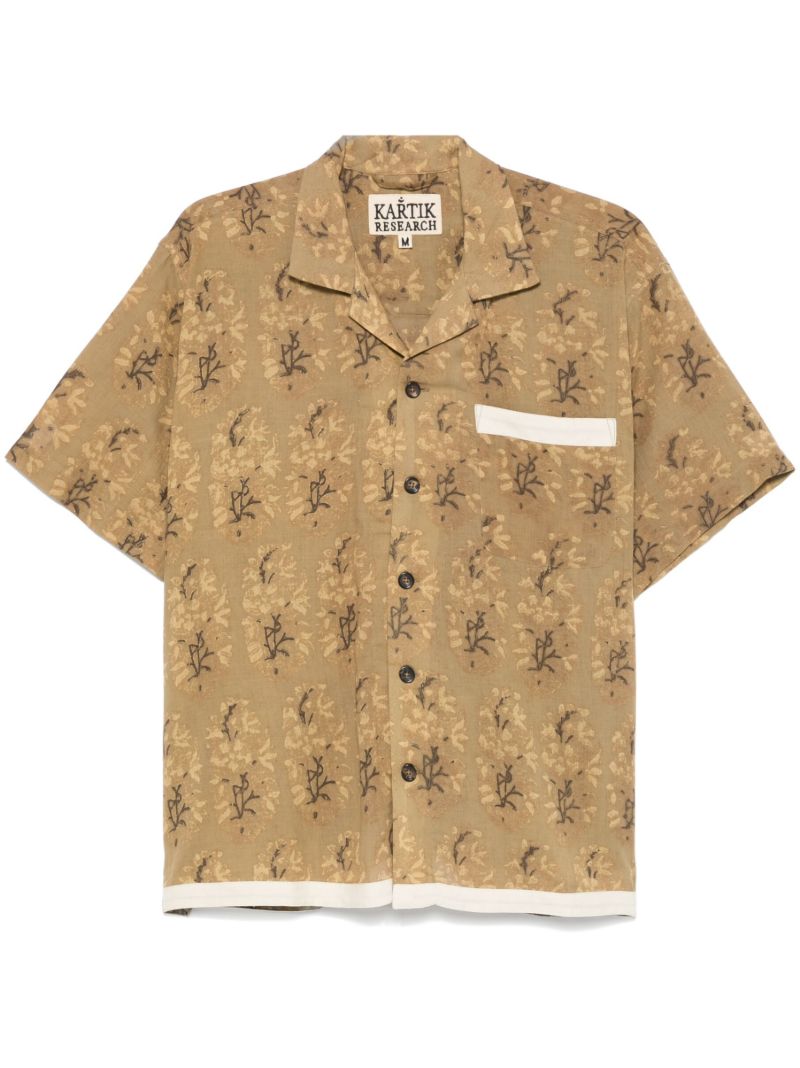 Floral-print Shirt