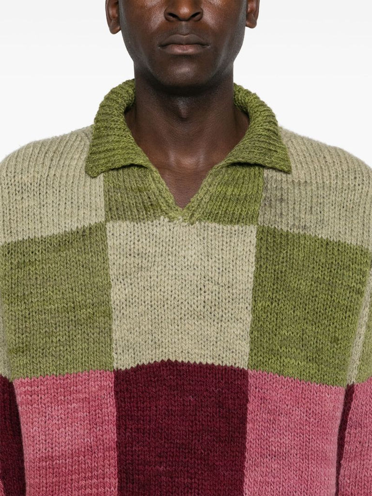 Colour-block Sweater