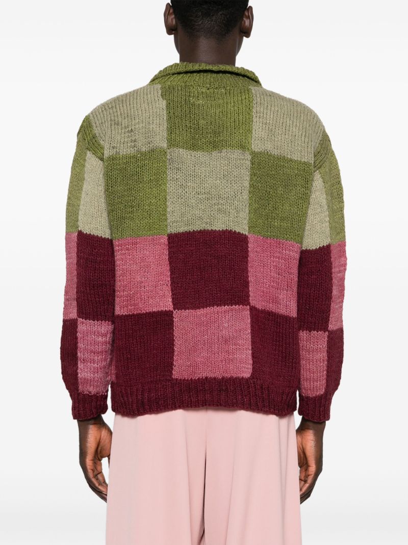Colour-block Sweater