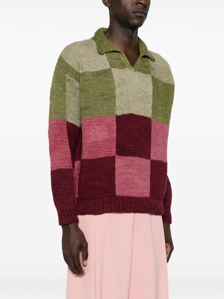 Colour-block Sweater