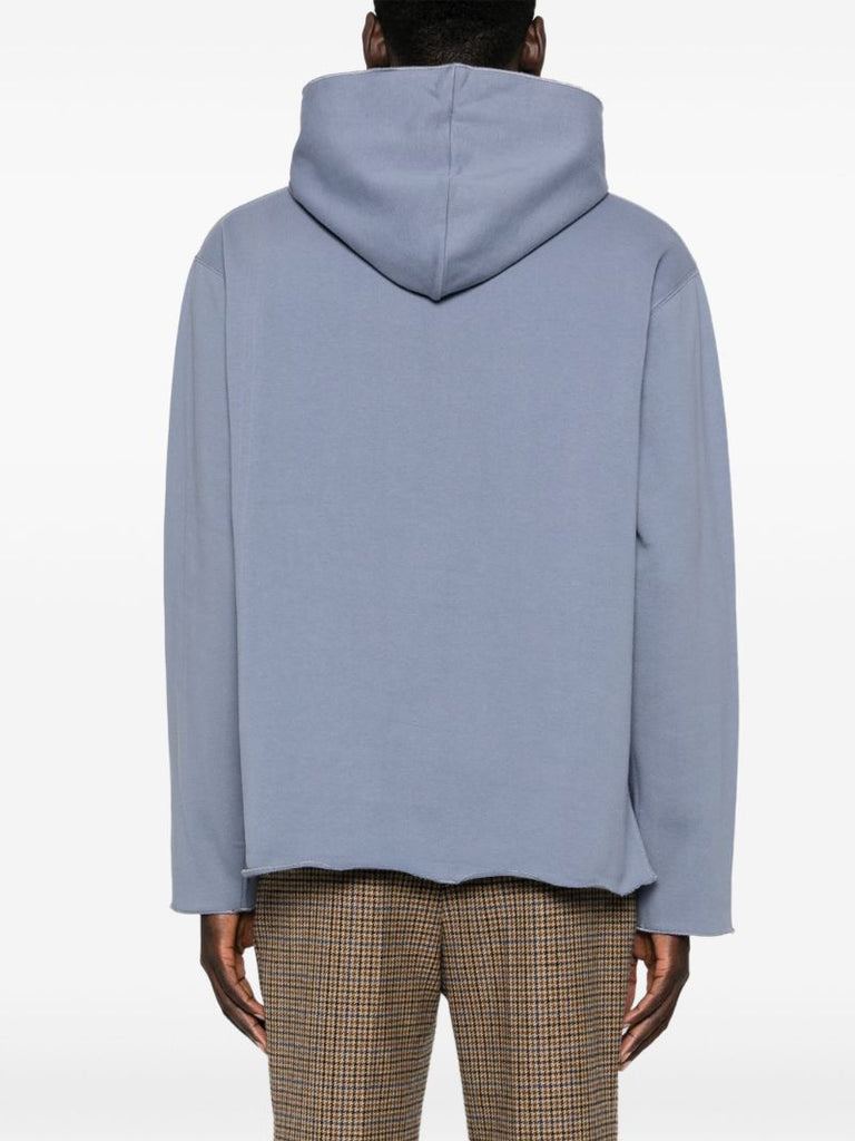 Geometric-embroidered Hoodie