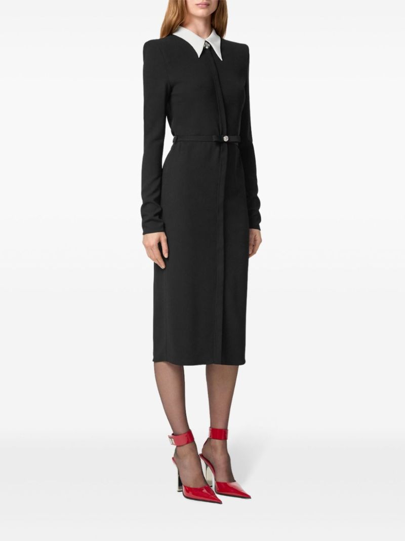 Belted Midi Dress