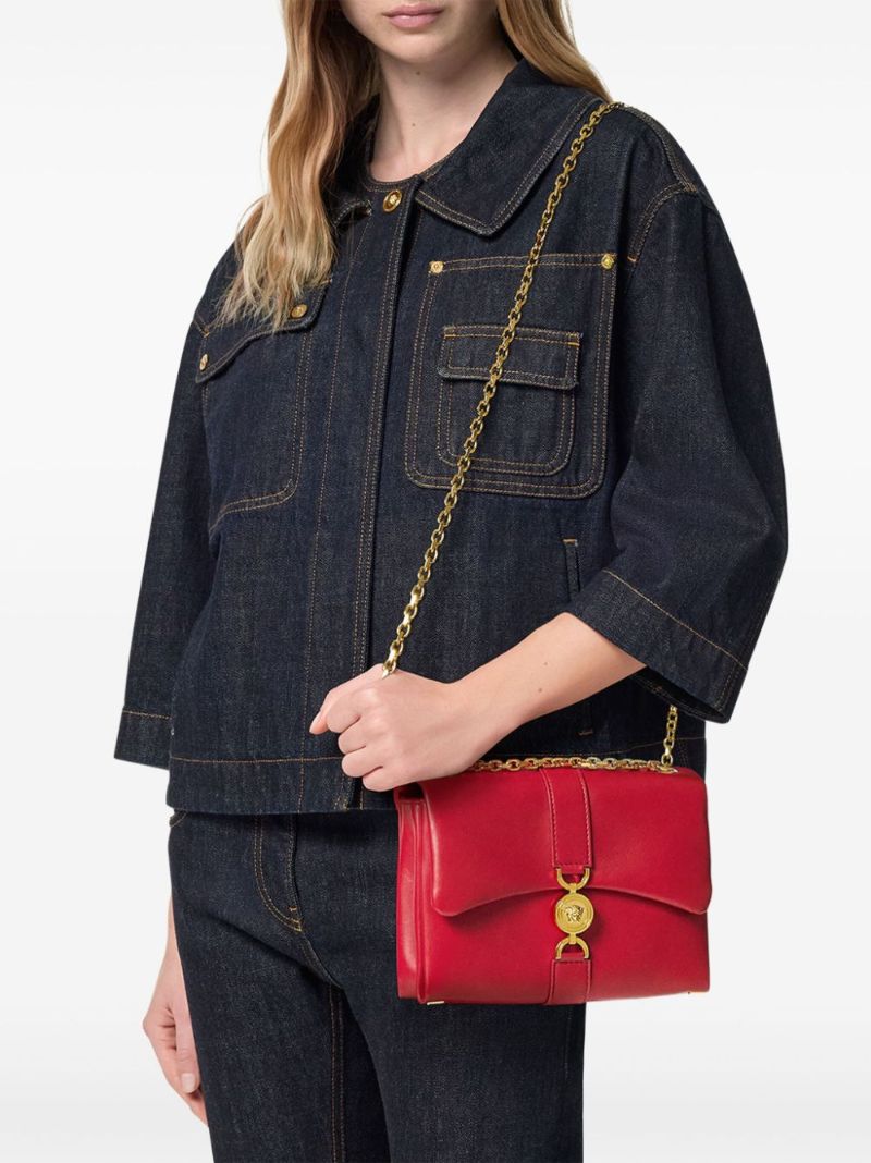 Red Kleio Shoulder Bag