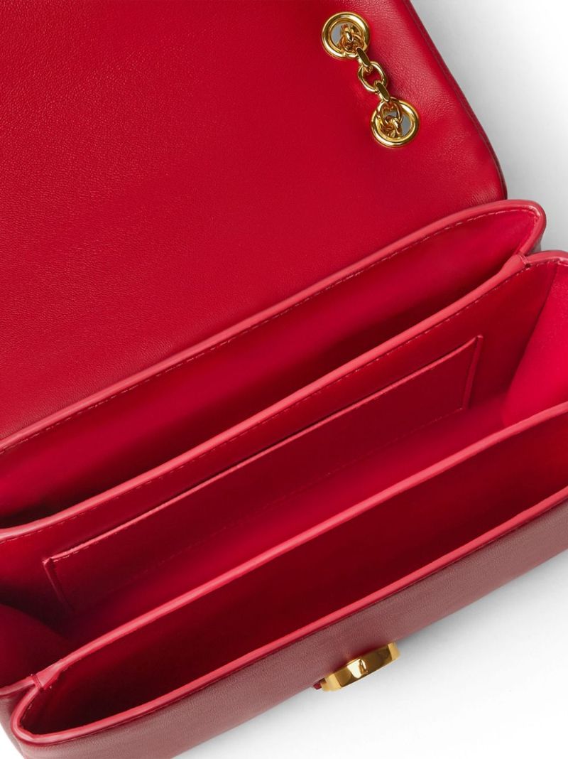 Red Kleio Shoulder Bag