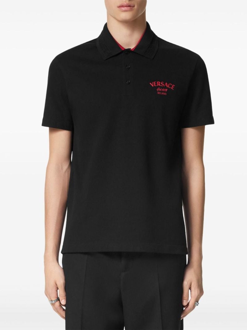 Logo-embroidered Polo Shirt