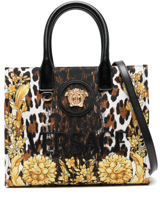 Small Wild Barocco Canvas Tote Bag