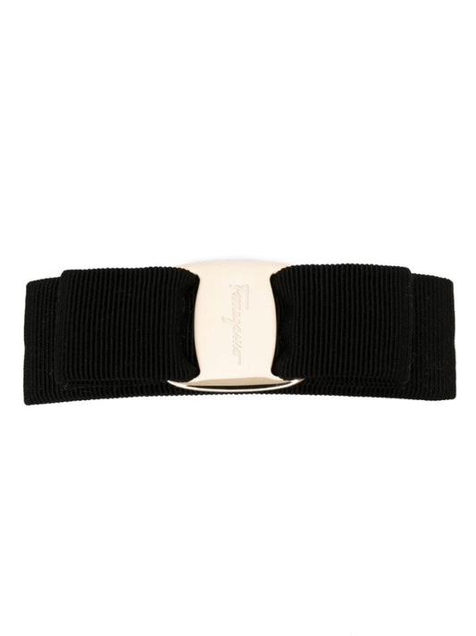 Black Vara Bow Hair Clip