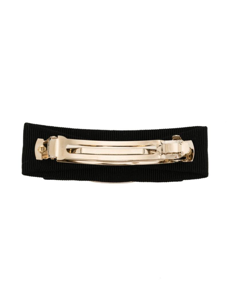 Black Vara Bow Hair Clip