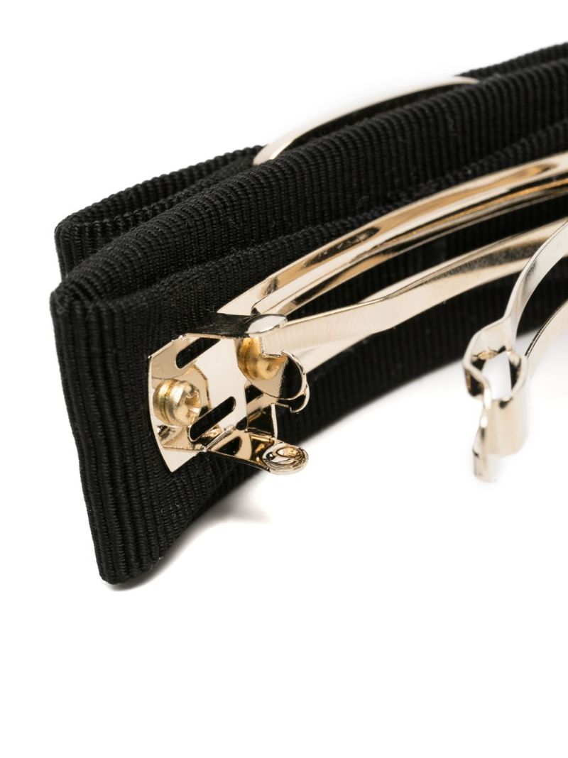 Black Vara Bow Hair Clip