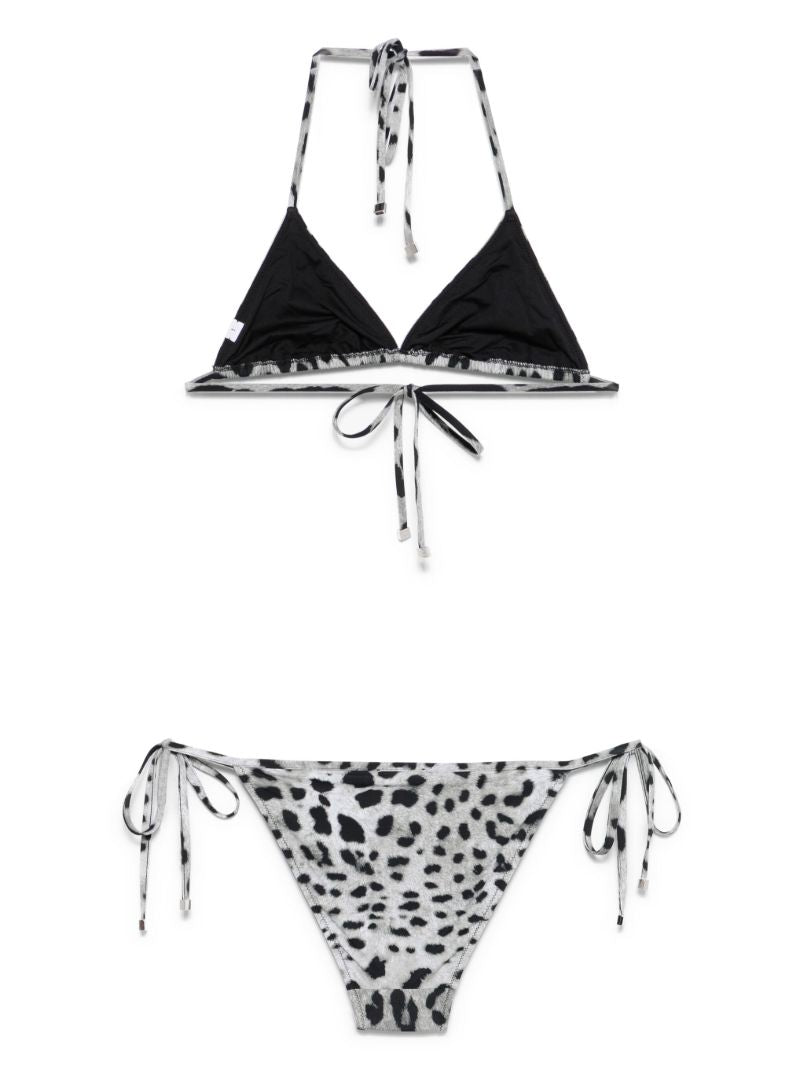 Leopard-print Bikini