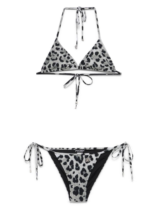 Leopard-print Bikini