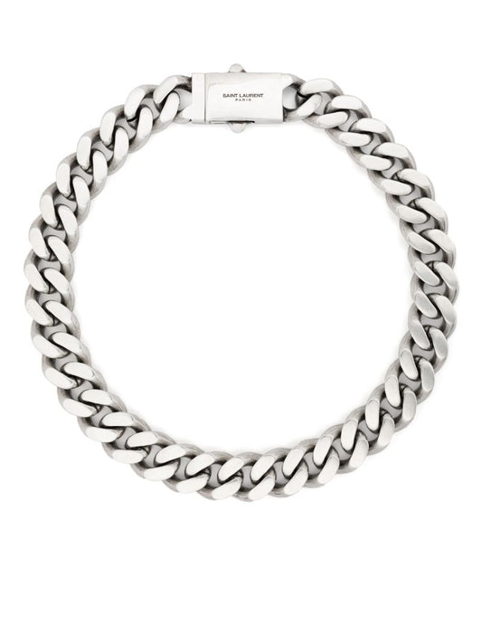 Curb Chain Brass Necklace