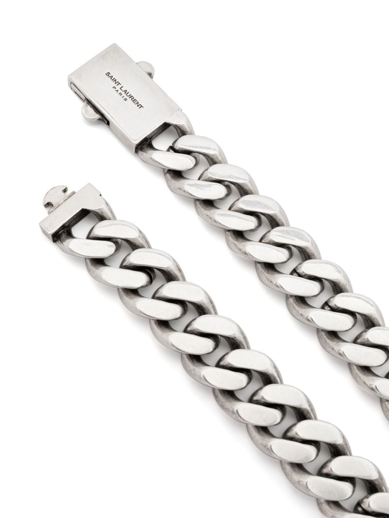 Curb Chain Brass Necklace