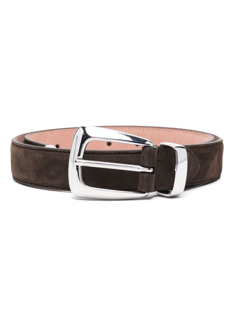 Brown Suede Belt