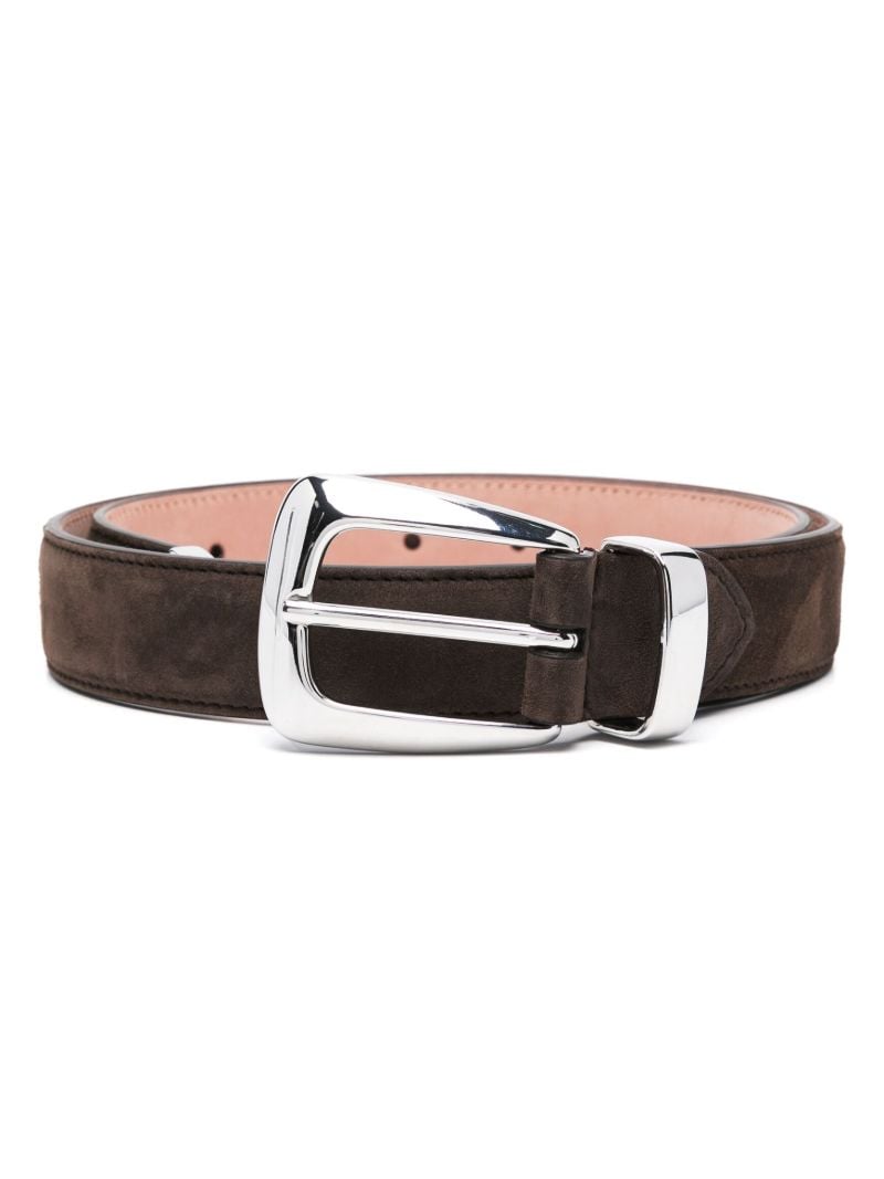 Brown Suede Belt