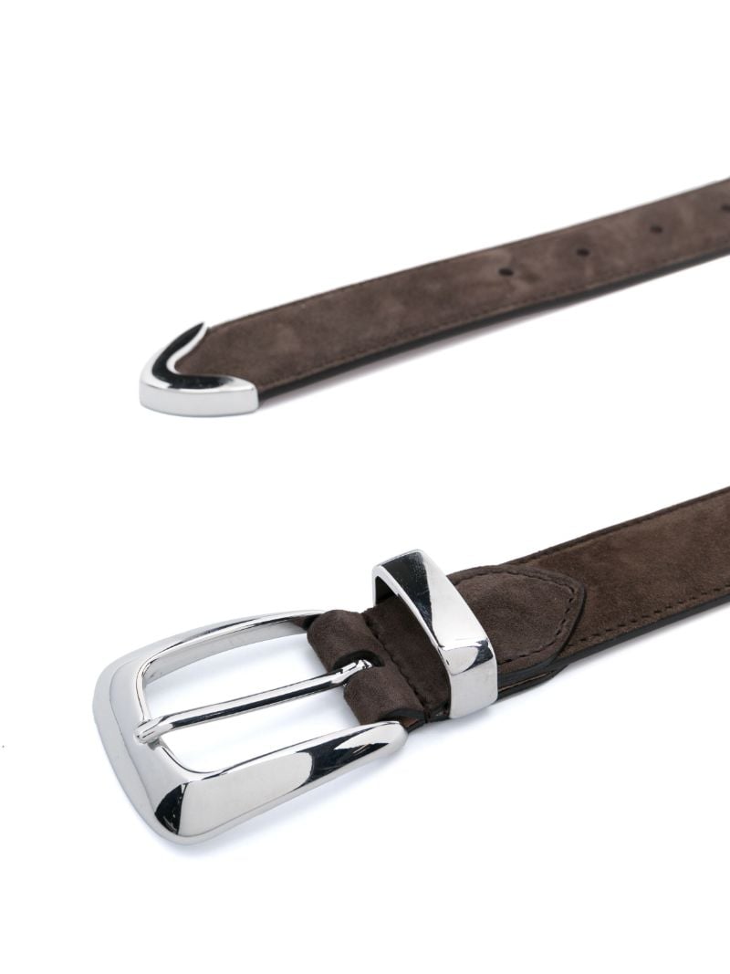 Brown Suede Belt
