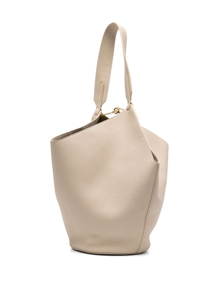 White Lotus Small Tote Bag
