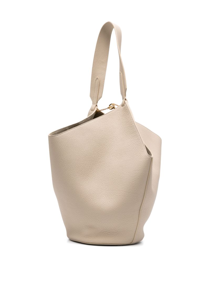 White Lotus Small Tote Bag