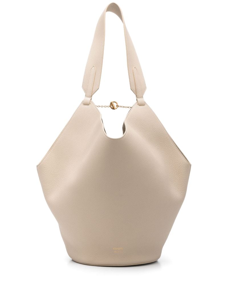 White Lotus Small Tote Bag