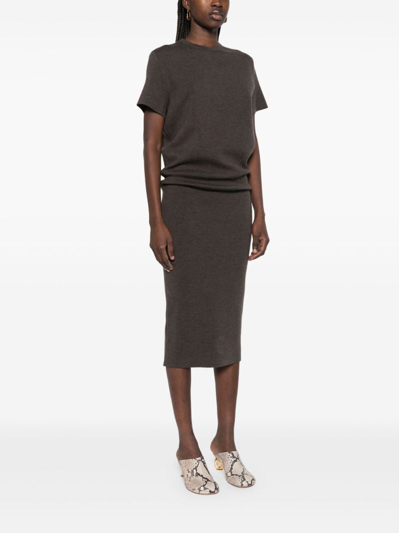 Brown Callas Dress