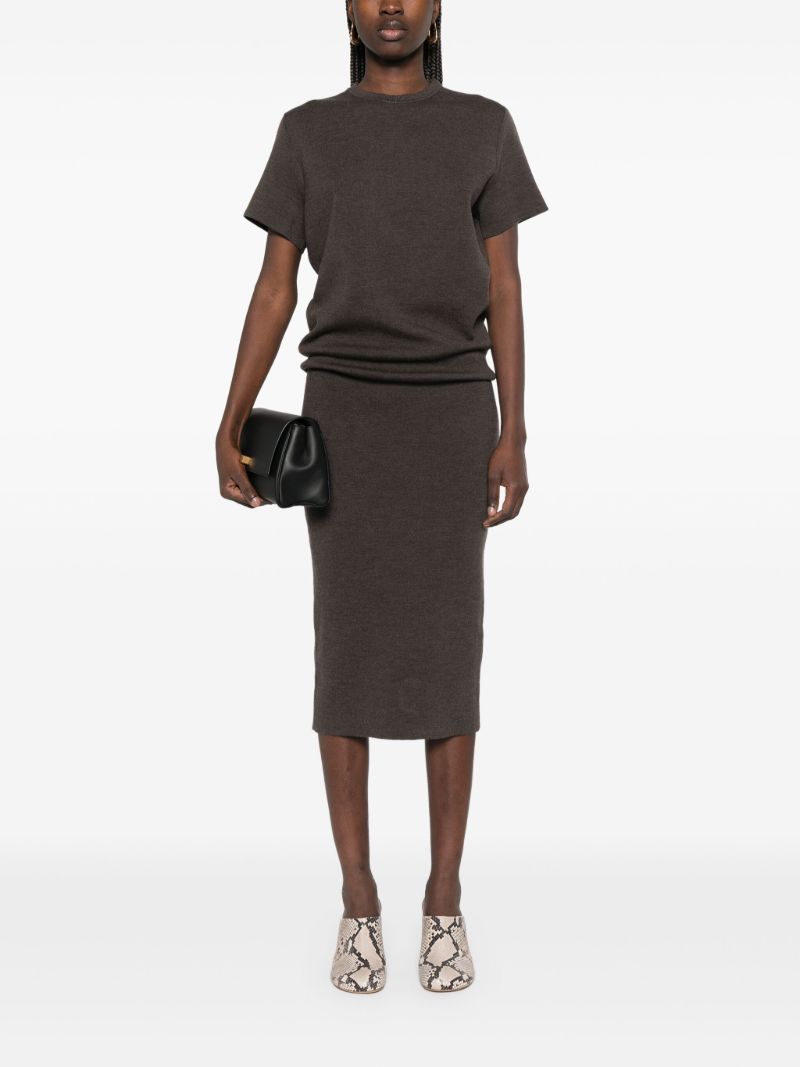 Brown Callas Dress