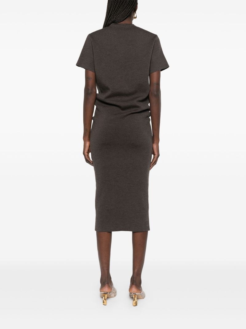 Brown Callas Dress