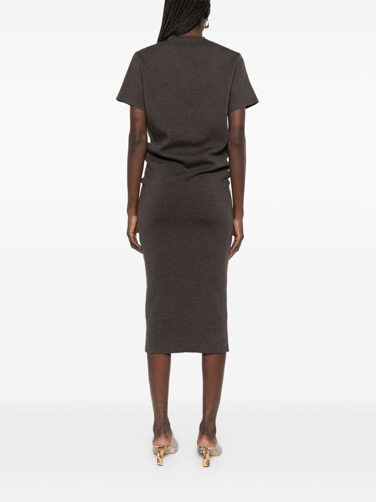 Brown Callas Dress