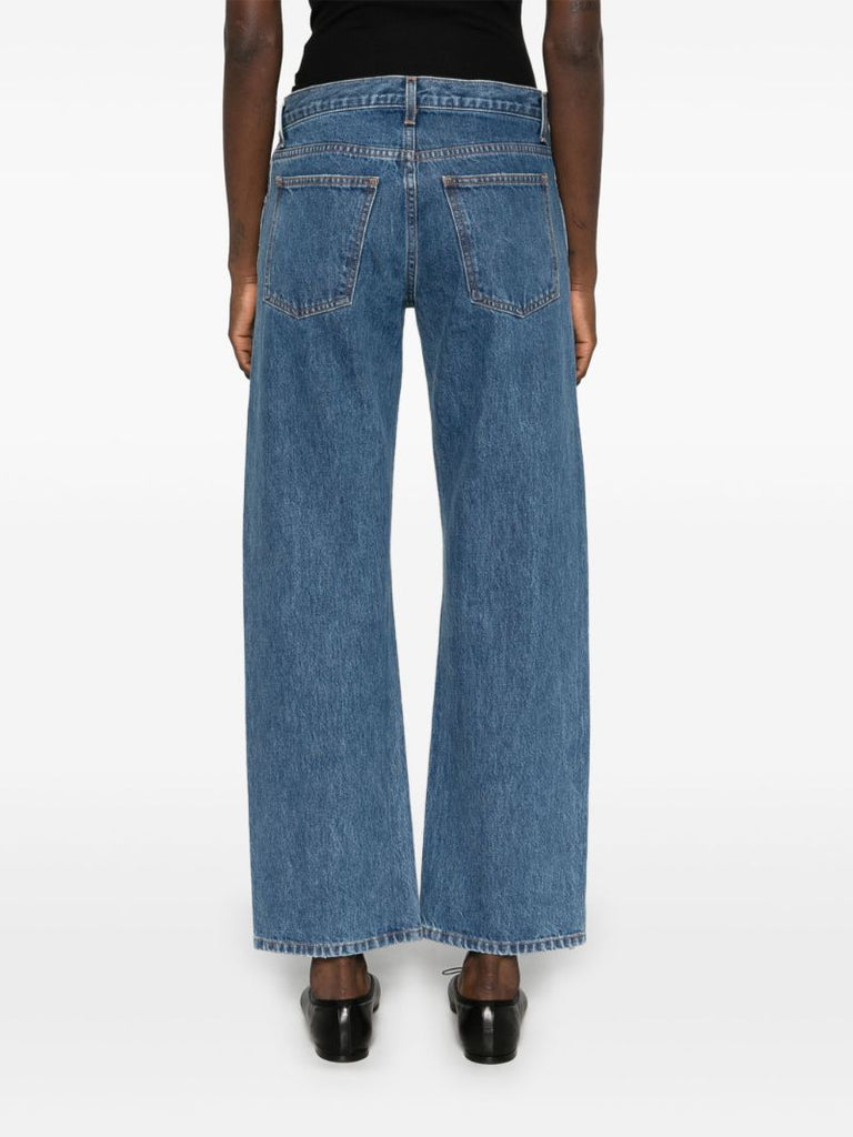 Cotton Straight-leg Jeans