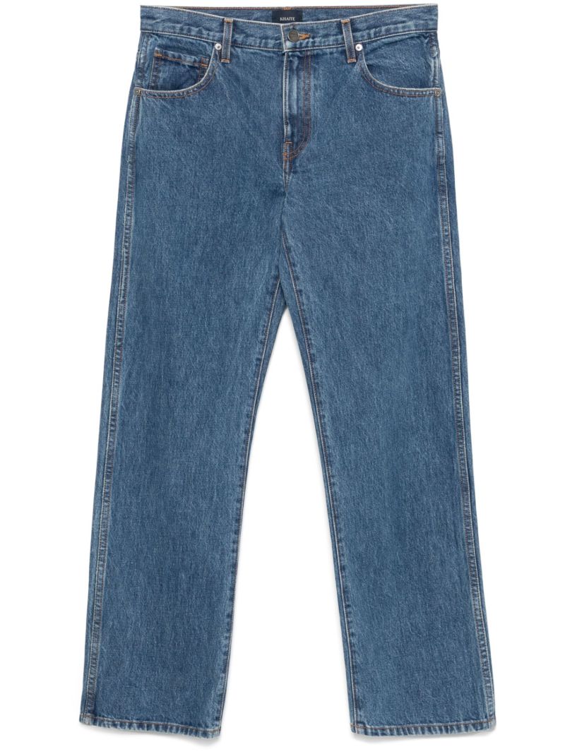 Cotton Straight-leg Jeans